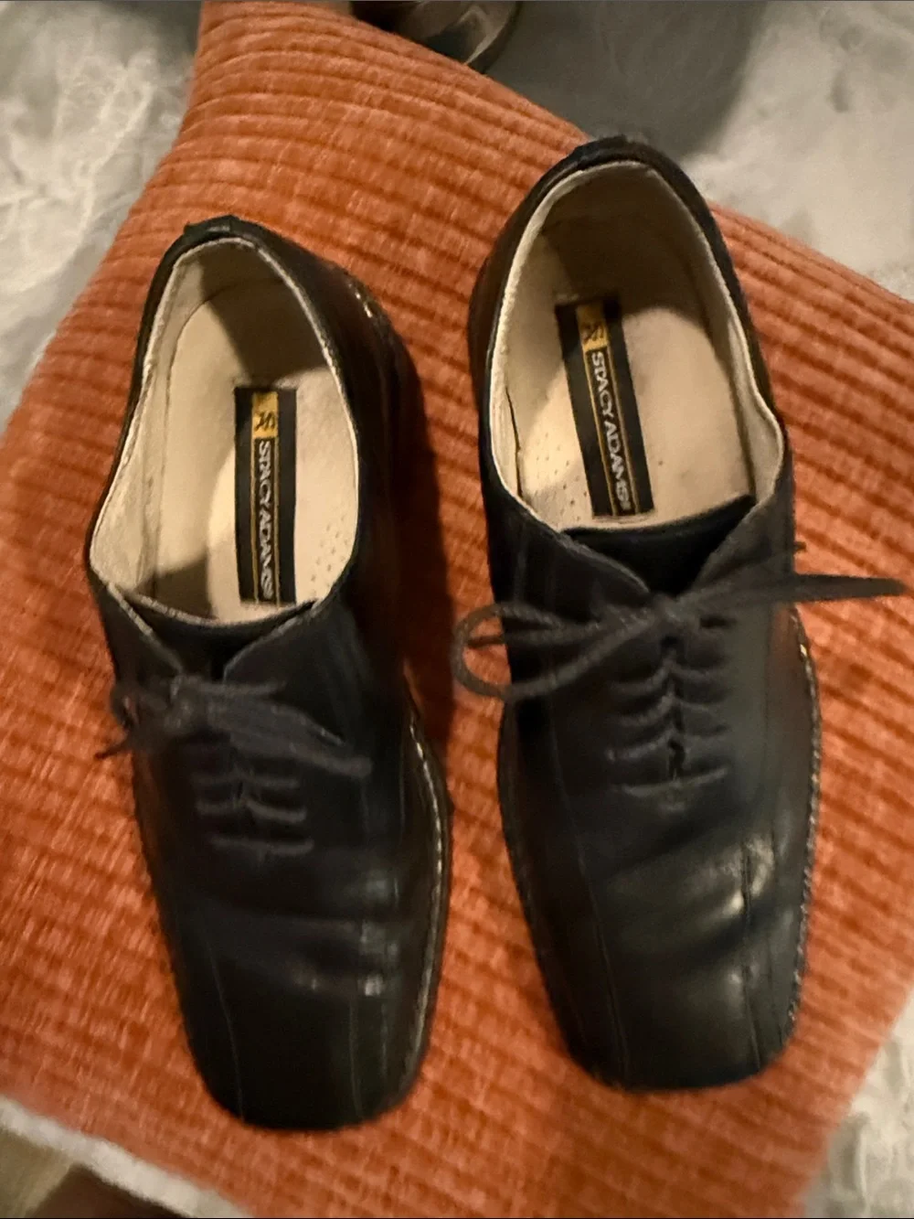 Stacy Adams smooth black